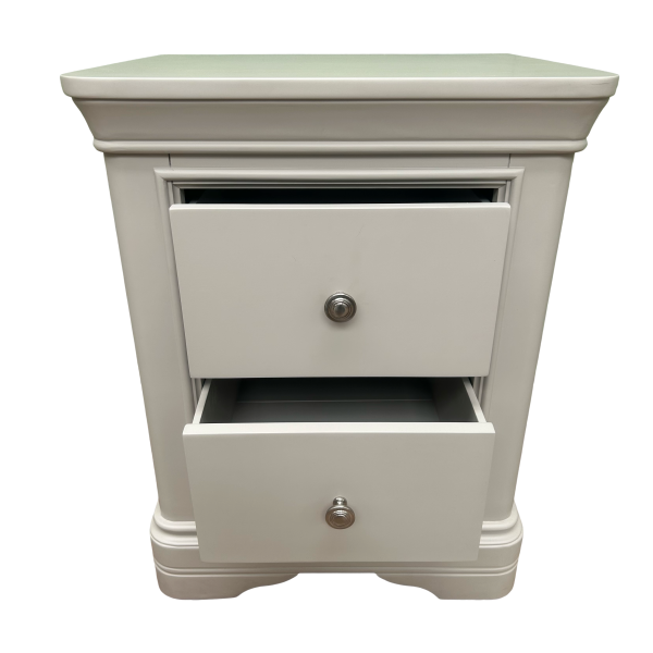 Cambridge 2 Drawer Bedside Table